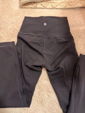 lululemon athletica Kids Black High-Waist Performance Leggings